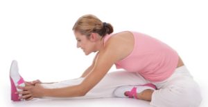 stretching