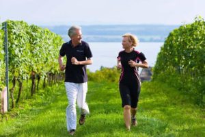 couple jogging