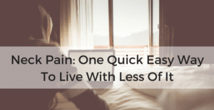 neck pain
