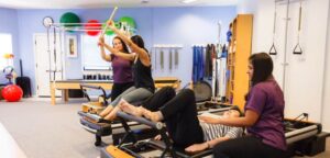 physiofit, physical, therapy, pilates workout, reformer, gym, team